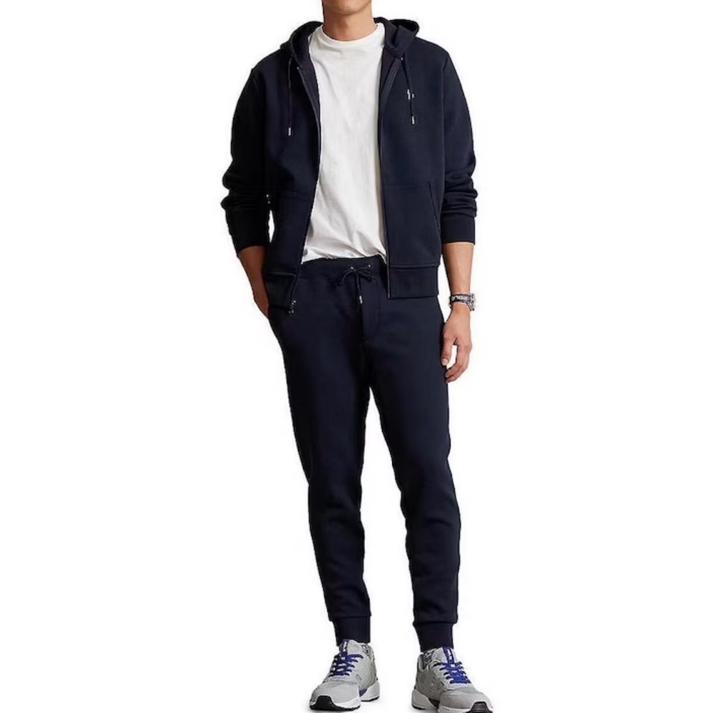 Polo Ralph Lauren Dark Blue Zip-Up Hoodie and pants